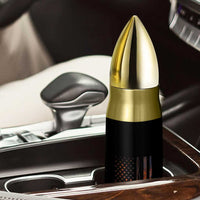 American Flag Fishing Bullet Tumbler Fish Fisher Fisherman Fishing Rod Sunset - Wonder Print Shop