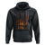 American Flag Fishing Hoodie Fish Fisher Fisherman Fishing Rod Sunset - Wonder Print Shop
