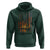 American Flag Fishing Hoodie Fish Fisher Fisherman Fishing Rod Sunset - Wonder Print Shop