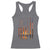 American Flag Fishing Racerback Tank Top Fish Fisher Fisherman Fishing Rod Sunset - Wonder Print Shop