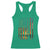 American Flag Fishing Racerback Tank Top Fish Fisher Fisherman Fishing Rod Sunset - Wonder Print Shop