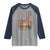 American Flag Fishing Raglan Shirt Fish Fisher Fisherman Fishing Rod Sunset - Wonder Print Shop