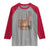American Flag Fishing Raglan Shirt Fish Fisher Fisherman Fishing Rod Sunset - Wonder Print Shop