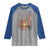 American Flag Fishing Raglan Shirt Fish Fisher Fisherman Fishing Rod Sunset - Wonder Print Shop