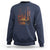 American Flag Fishing Sweatshirt Fish Fisher Fisherman Fishing Rod Sunset - Wonder Print Shop