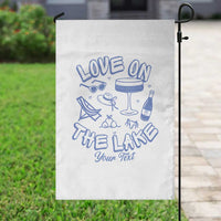Love on the Lake Bachelorette Garden Flag Custom Camp Bach Party - Wonder Print Shop
