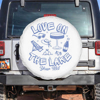 Love on the Lake Bachelorette Spare Tire Cover Custom Camp Bach Party - Wonder Print Shop