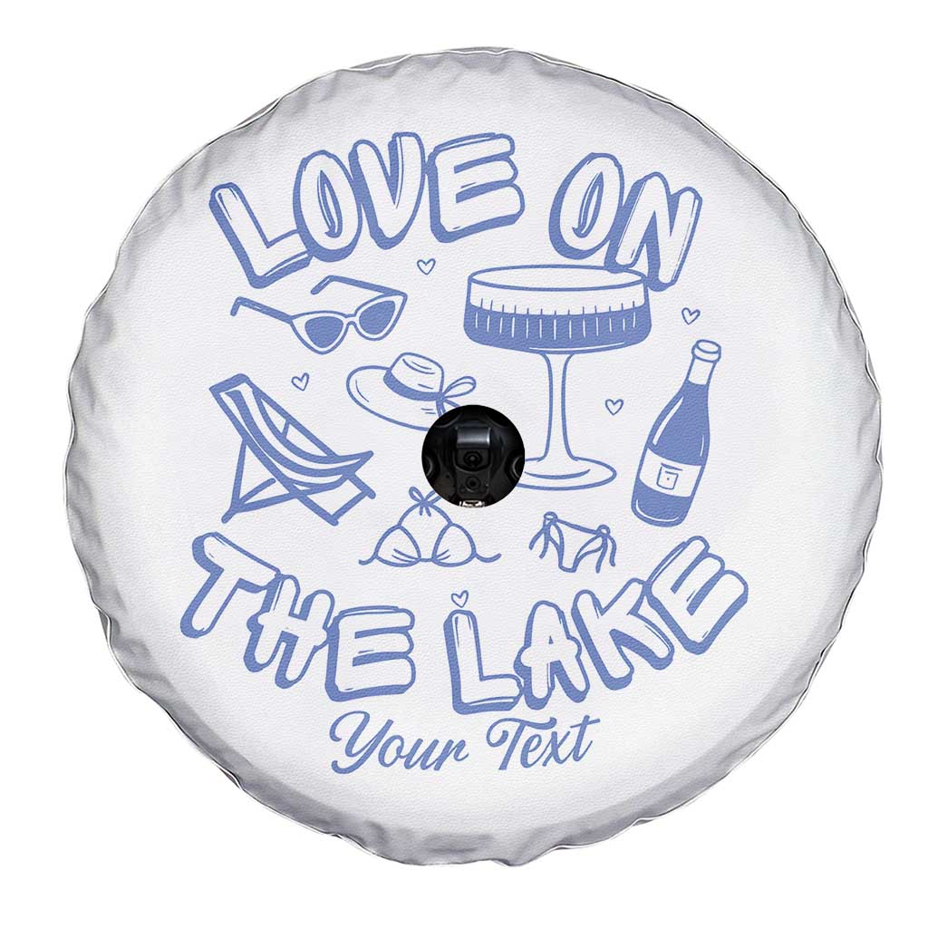 Love on the Lake Bachelorette Spare Tire Cover Custom Camp Bach Party - Wonder Print Shop