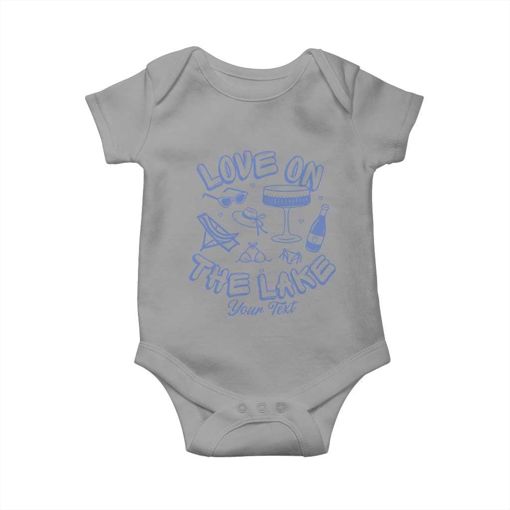 Love on the Lake Bachelorette Baby Onesie Custom Camp Bach Party - Wonder Print Shop