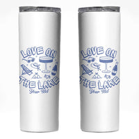 Love on the Lake Bachelorette Skinny Tumbler Custom Camp Bach Party - Wonder Print Shop