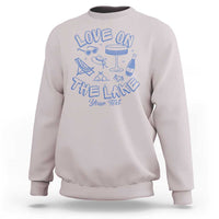 Love on the Lake Bachelorette Sweatshirt Custom Camp Bach Party - Wonder Print Shop