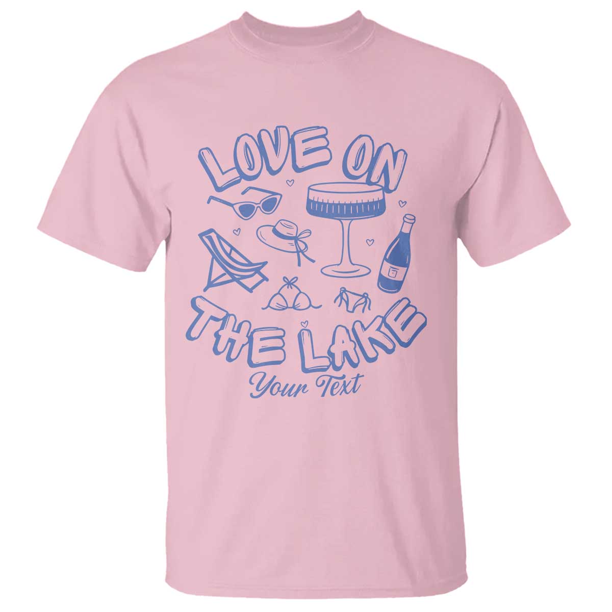 Love on the Lake Bachelorette T Shirt Custom Camp Bach Party - Wonder Print Shop