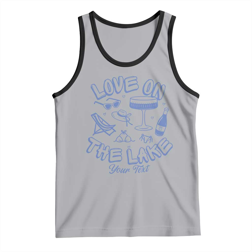 Love on the Lake Bachelorette Tank Top Custom Camp Bach Party - Wonder Print Shop