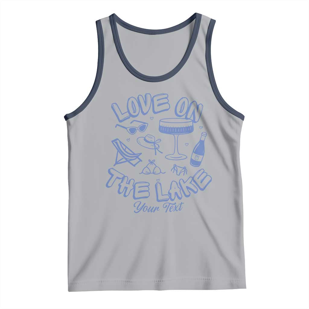 Love on the Lake Bachelorette Tank Top Custom Camp Bach Party - Wonder Print Shop