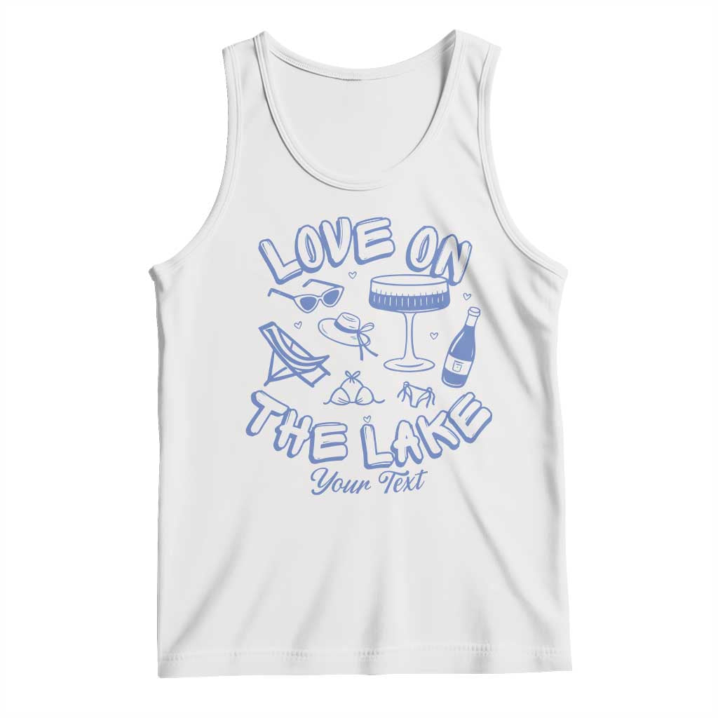 Love on the Lake Bachelorette Tank Top Custom Camp Bach Party - Wonder Print Shop
