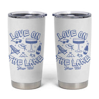 Love on the Lake Bachelorette Tumbler Cup Custom Camp Bach Party - Wonder Print Shop