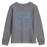 Love on the Lake Bachelorette Youth Sweatshirt Custom Camp Bach Party - Wonder Print Shop