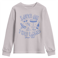 Love on the Lake Bachelorette Youth Sweatshirt Custom Camp Bach Party - Wonder Print Shop