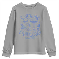 Love on the Lake Bachelorette Youth Sweatshirt Custom Camp Bach Party - Wonder Print Shop
