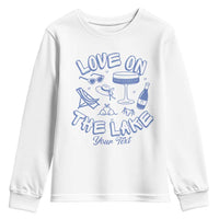 Love on the Lake Bachelorette Youth Sweatshirt Custom Camp Bach Party - Wonder Print Shop