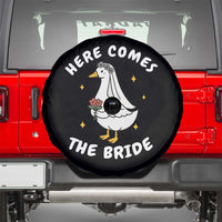 Silly Goose Bride Spare Tire Cover Funny Goose Lovers - Wonder Print Shop