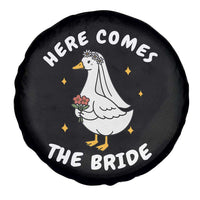 Silly Goose Bride Spare Tire Cover Funny Goose Lovers - Wonder Print Shop