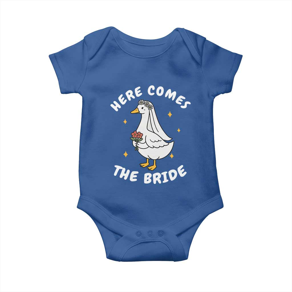Silly Goose Bride Baby Onesie Funny Goose Lovers - Wonder Print Shop