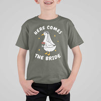 Silly Goose Bride T Shirt For Kid Funny Goose Lovers - Wonder Print Shop