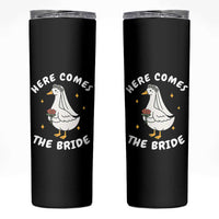 Silly Goose Bride Skinny Tumbler Funny Goose Lovers - Wonder Print Shop