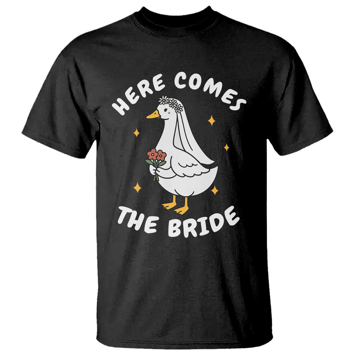 Silly Goose Bride T Shirt Funny Goose Lovers - Wonder Print Shop