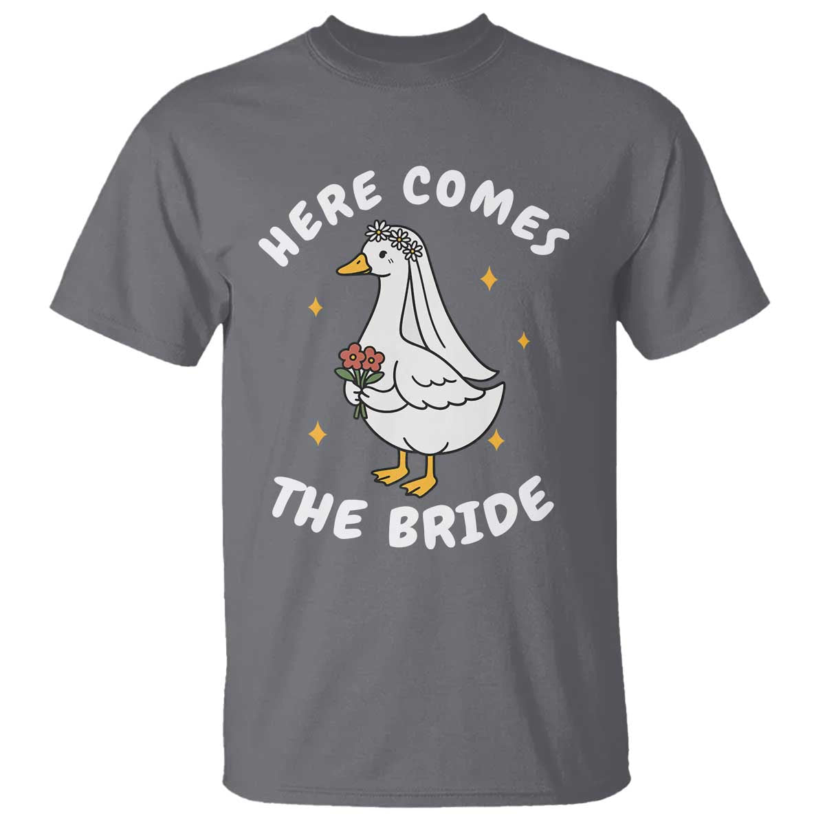 Silly Goose Bride T Shirt Funny Goose Lovers - Wonder Print Shop