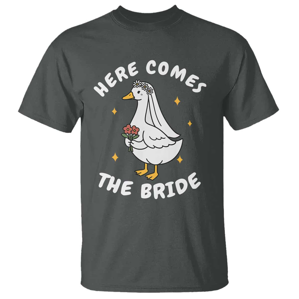 Silly Goose Bride T Shirt Funny Goose Lovers - Wonder Print Shop