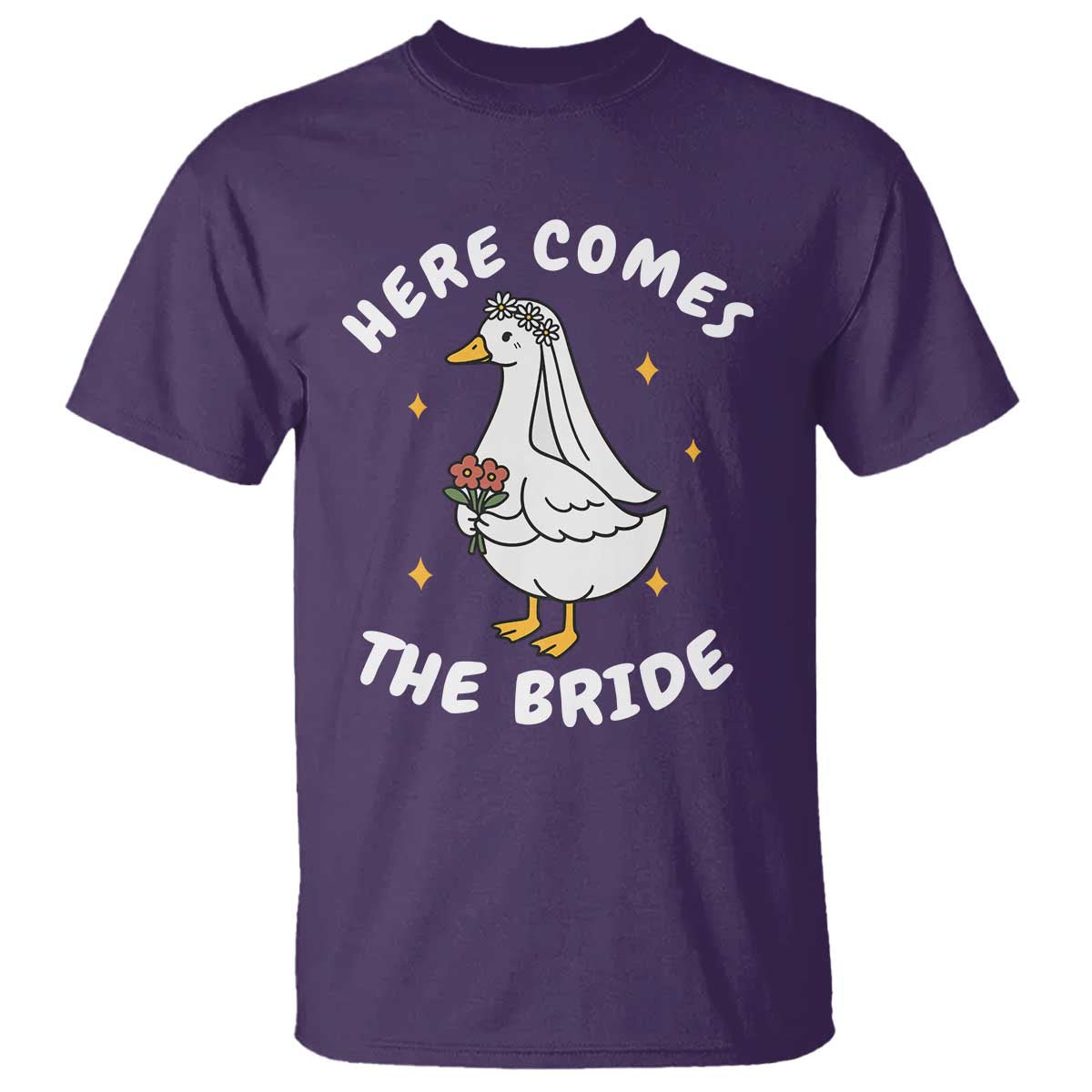 Silly Goose Bride T Shirt Funny Goose Lovers - Wonder Print Shop