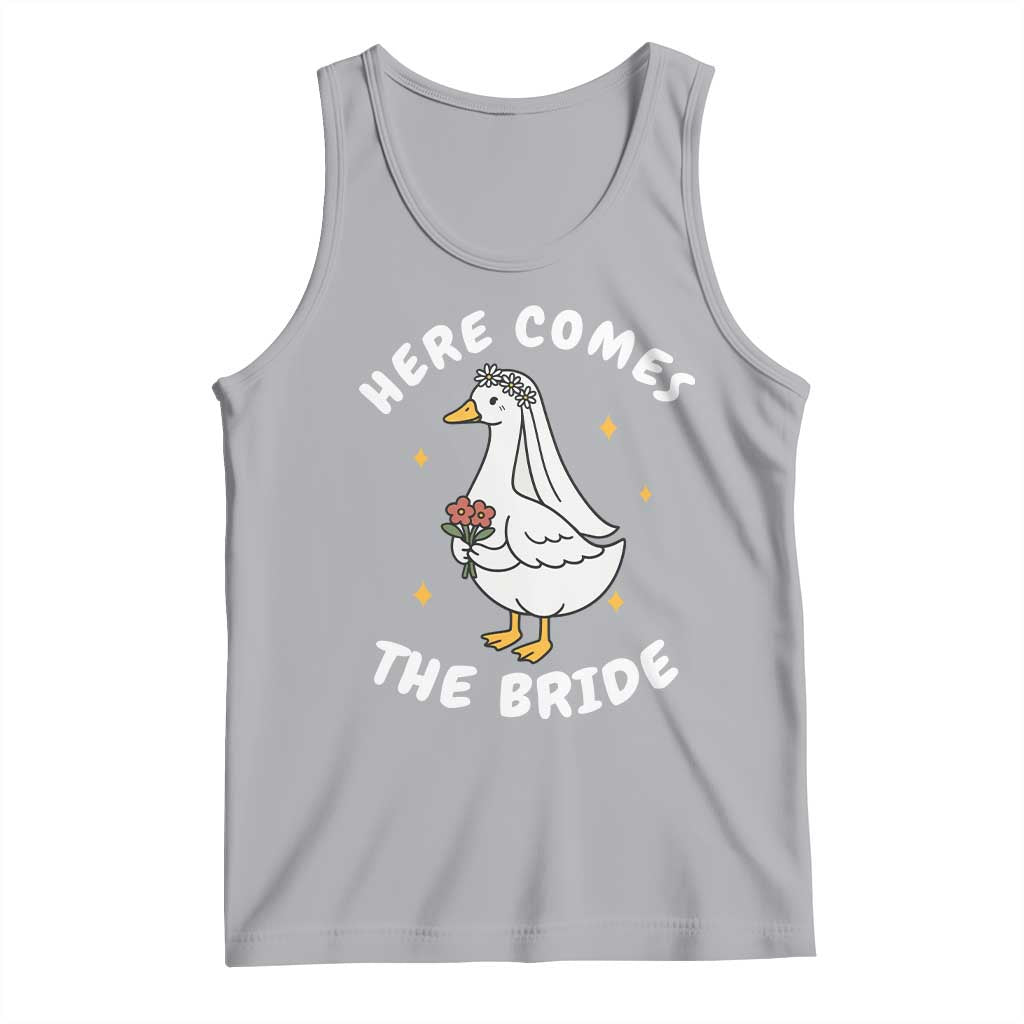 Silly Goose Bride Tank Top Funny Goose Lovers - Wonder Print Shop