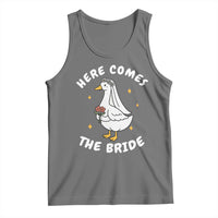 Silly Goose Bride Tank Top Funny Goose Lovers - Wonder Print Shop