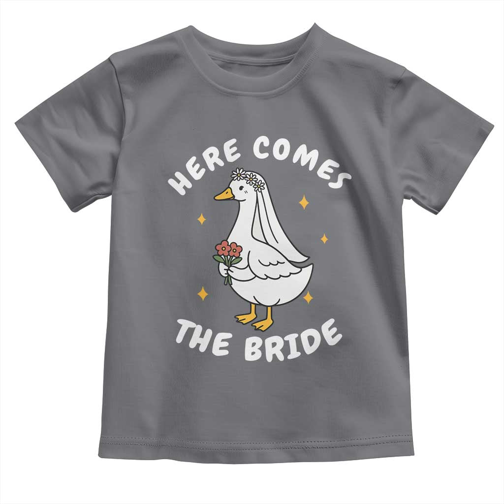 Silly Goose Bride Toddler T Shirt Funny Goose Lovers - Wonder Print Shop