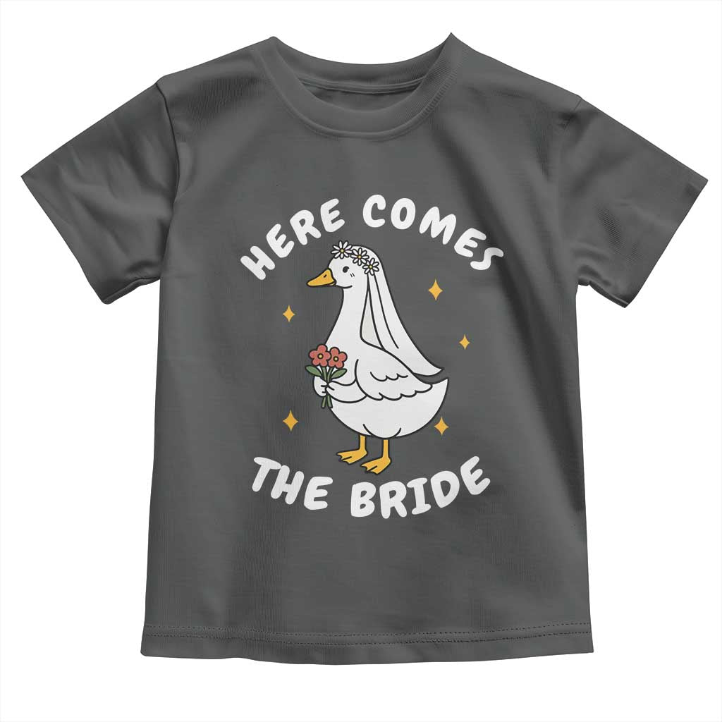 Silly Goose Bride Toddler T Shirt Funny Goose Lovers - Wonder Print Shop