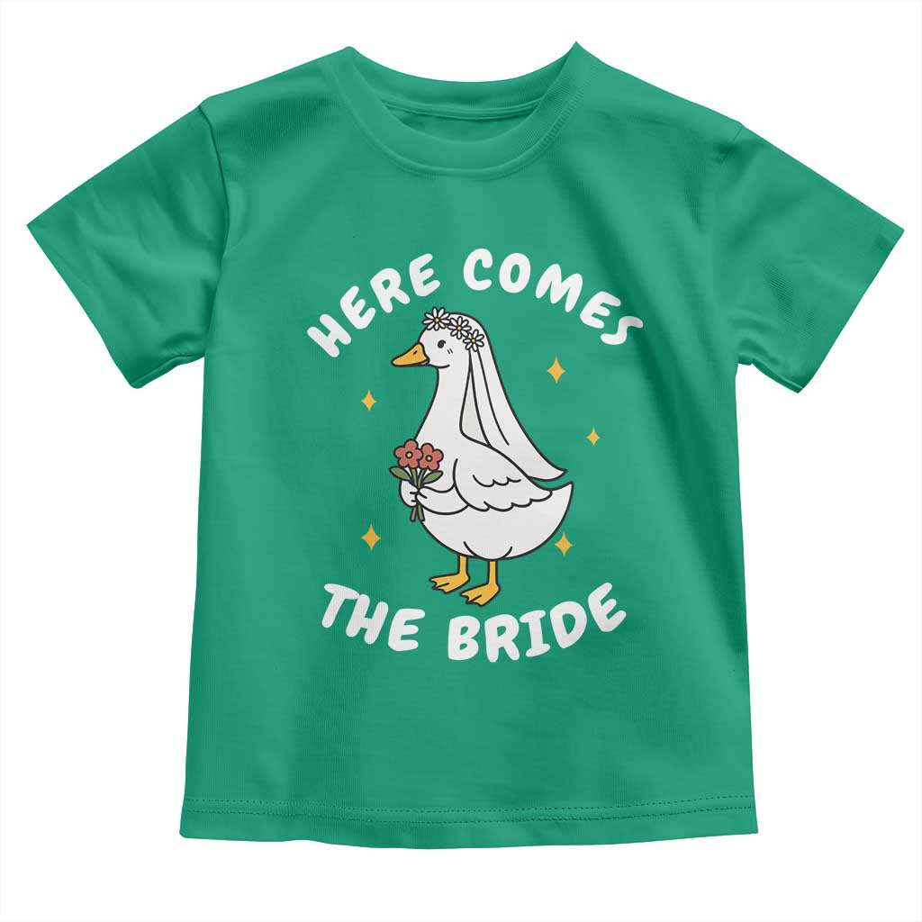 Silly Goose Bride Toddler T Shirt Funny Goose Lovers - Wonder Print Shop
