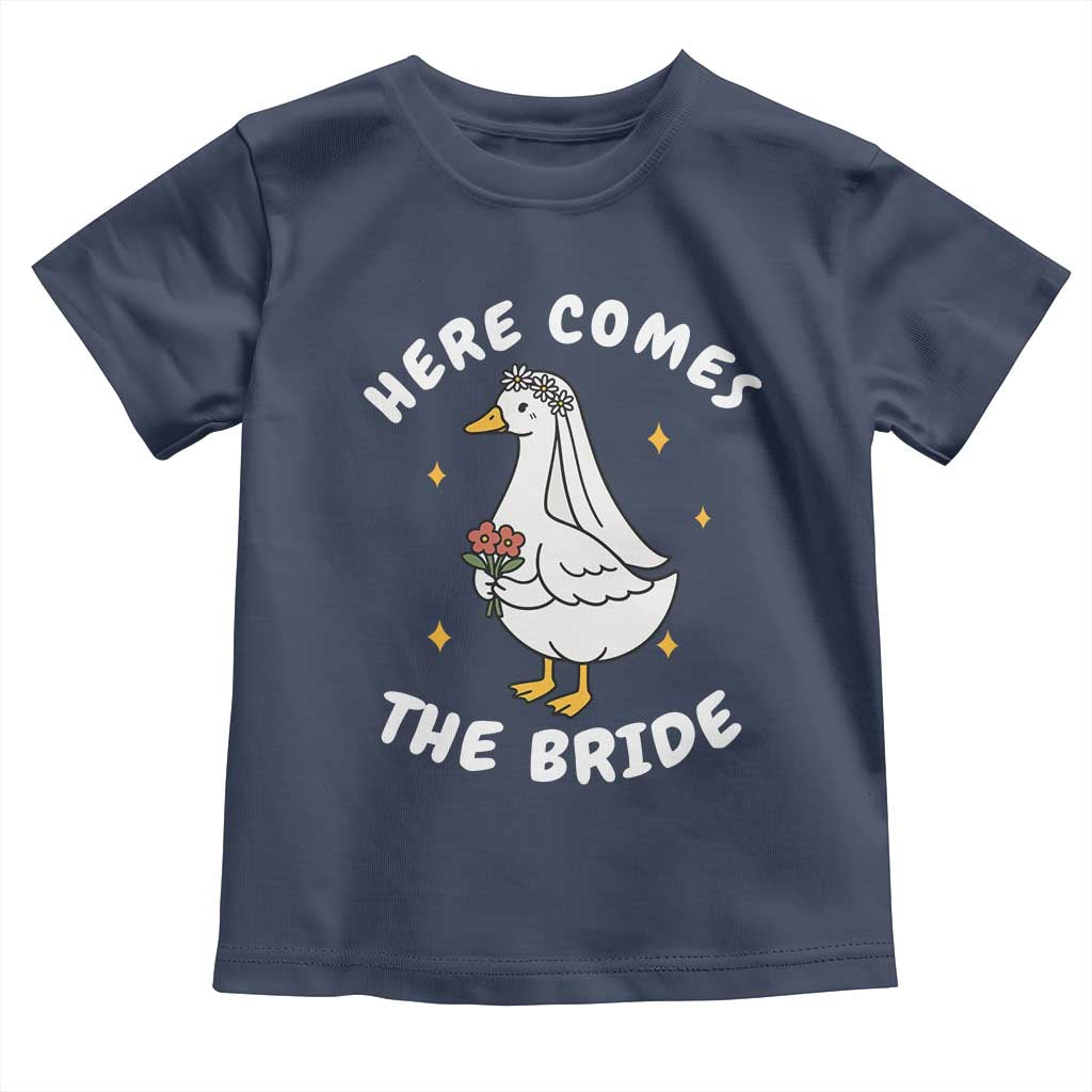 Silly Goose Bride Toddler T Shirt Funny Goose Lovers - Wonder Print Shop