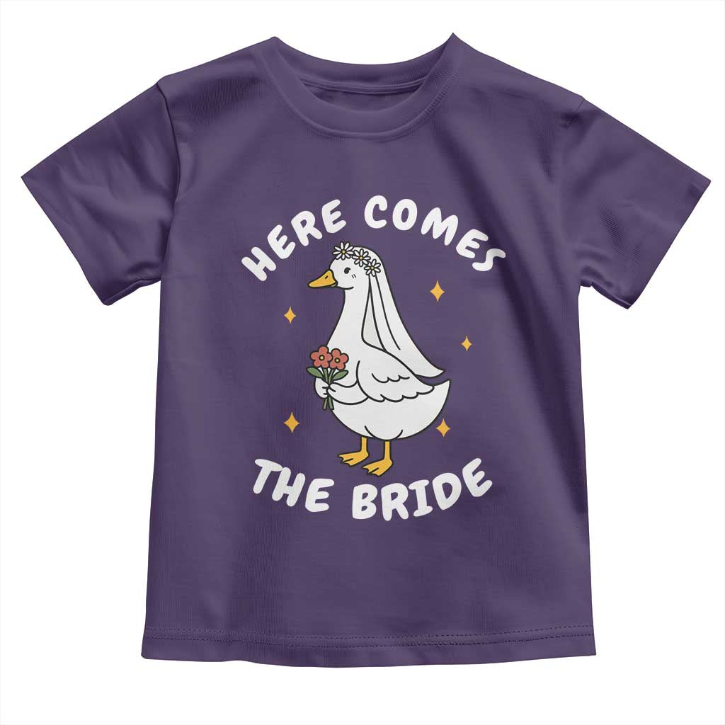 Silly Goose Bride Toddler T Shirt Funny Goose Lovers - Wonder Print Shop
