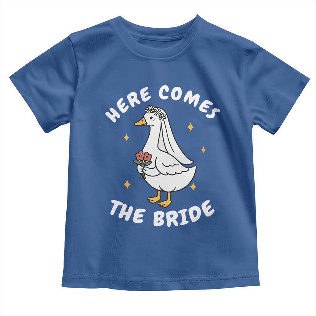 Silly Goose Bride Toddler T Shirt Funny Goose Lovers - Wonder Print Shop