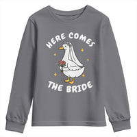 Silly Goose Bride Youth Sweatshirt Funny Goose Lovers - Wonder Print Shop