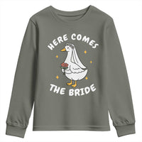 Silly Goose Bride Youth Sweatshirt Funny Goose Lovers - Wonder Print Shop