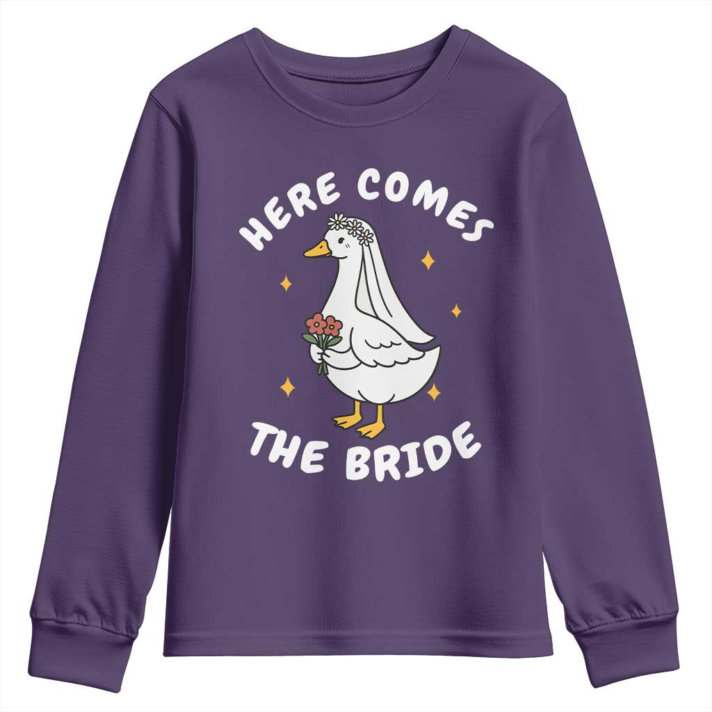 Silly Goose Bride Youth Sweatshirt Funny Goose Lovers - Wonder Print Shop