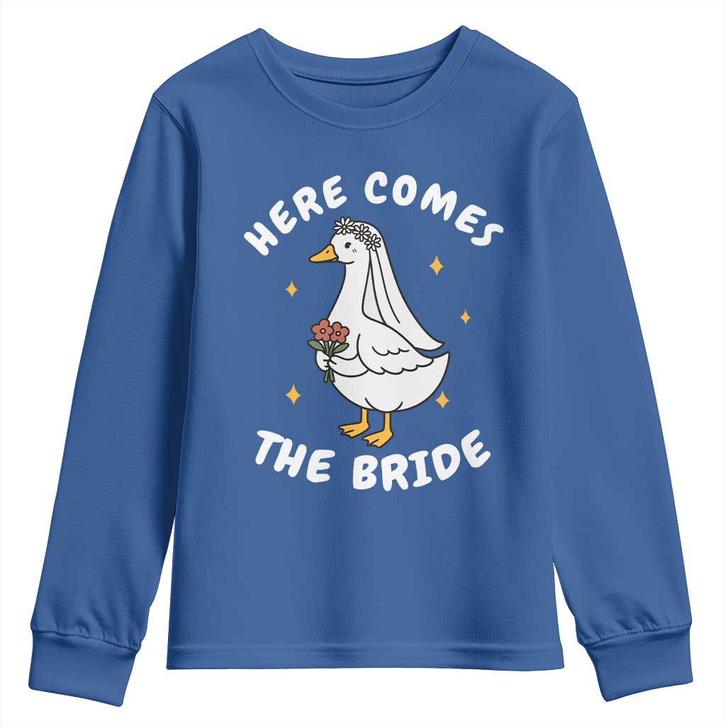 Silly Goose Bride Youth Sweatshirt Funny Goose Lovers - Wonder Print Shop