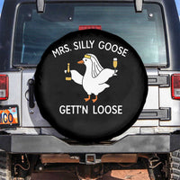 Mrs. Silly Goose Bride Spare Tire Cover Funny Goose Lovers - Wonder Print Shop