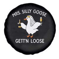 Mrs. Silly Goose Bride Spare Tire Cover Funny Goose Lovers - Wonder Print Shop