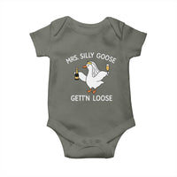 Mrs. Silly Goose Bride Baby Onesie Funny Goose Lovers - Wonder Print Shop