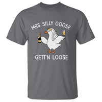 Mrs. Silly Goose Bride T Shirt Funny Goose Lovers - Wonder Print Shop