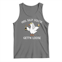 Mrs. Silly Goose Bride Tank Top Funny Goose Lovers - Wonder Print Shop